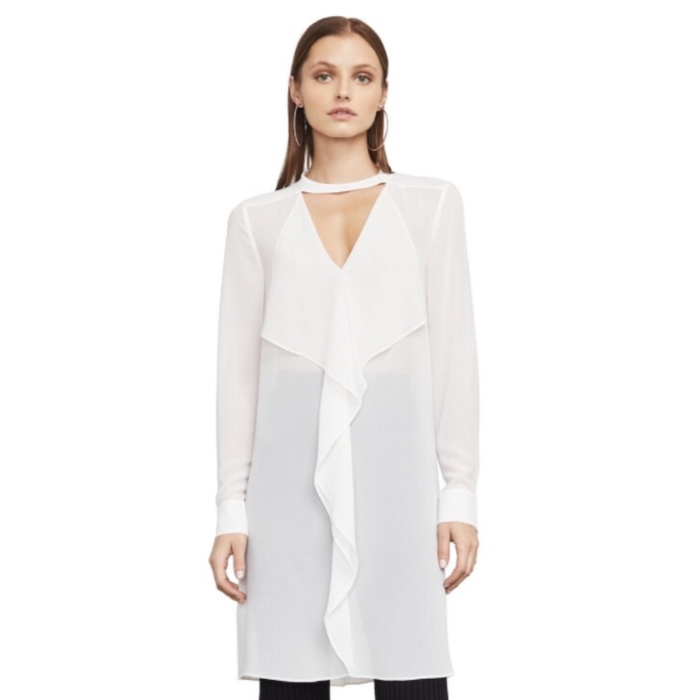 BCBG Sheer Tunic